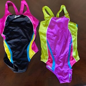 2 Speedo girls bathing suits
